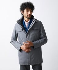 MNUCV20590 MICHEL KLEIN HOMME(ミッシェルクラン オム) 3WAYダウンライナー付コート グレー(92)