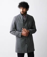 MNUCV21590 MICHEL KLEIN HOMME(ミッシェルクラン オム) 2WAYロングコート グレー