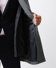 MNUCV21590 MICHEL KLEIN HOMME(ミッシェルクラン オム) 2WAYロングコート グレー