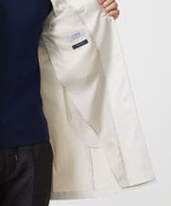 MNUDC56690 MICHEL KLEIN HOMME(ミッシェルクラン オム) フード付きスタンドカラーコート ライトグレー