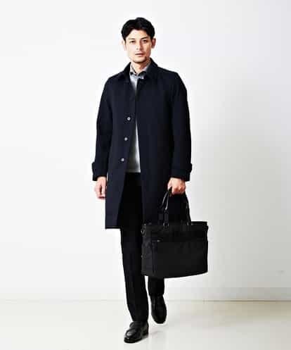 MNUDP23540 MICHEL KLEIN HOMME コート（ラミネートカルゼ）