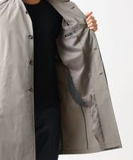 MNUDV01590 MICHEL KLEIN HOMME(ミッシェルクラン オム) スタンドカラ―コート カーキ