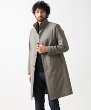 MNUDV01590 MICHEL KLEIN HOMME(ミッシェルクラン オム) スタンドカラ―コート カーキ