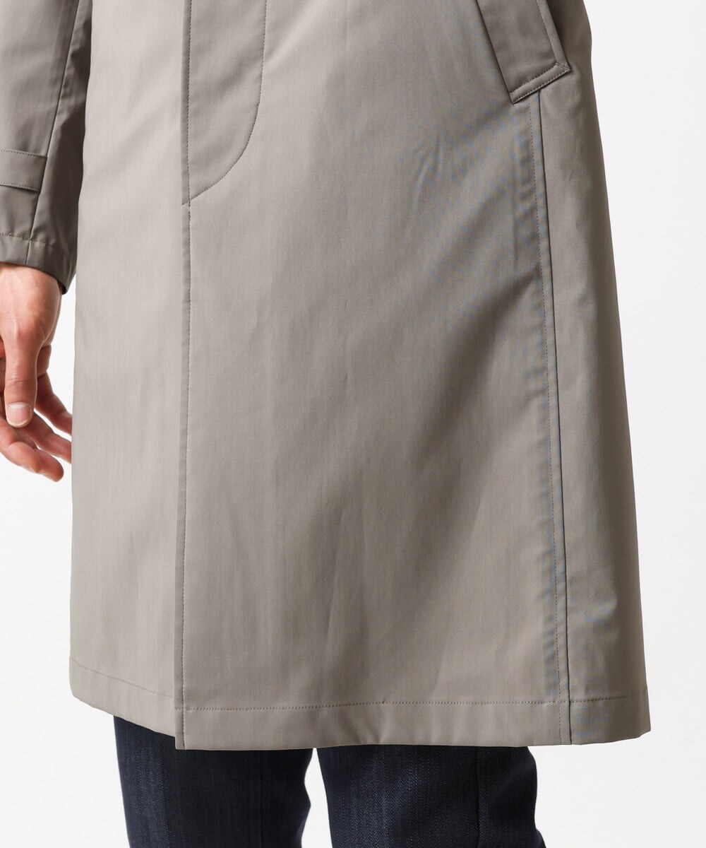 MNUDV01590 MICHEL KLEIN HOMME(ミッシェルクラン オム) スタンドカラ―コート カーキ