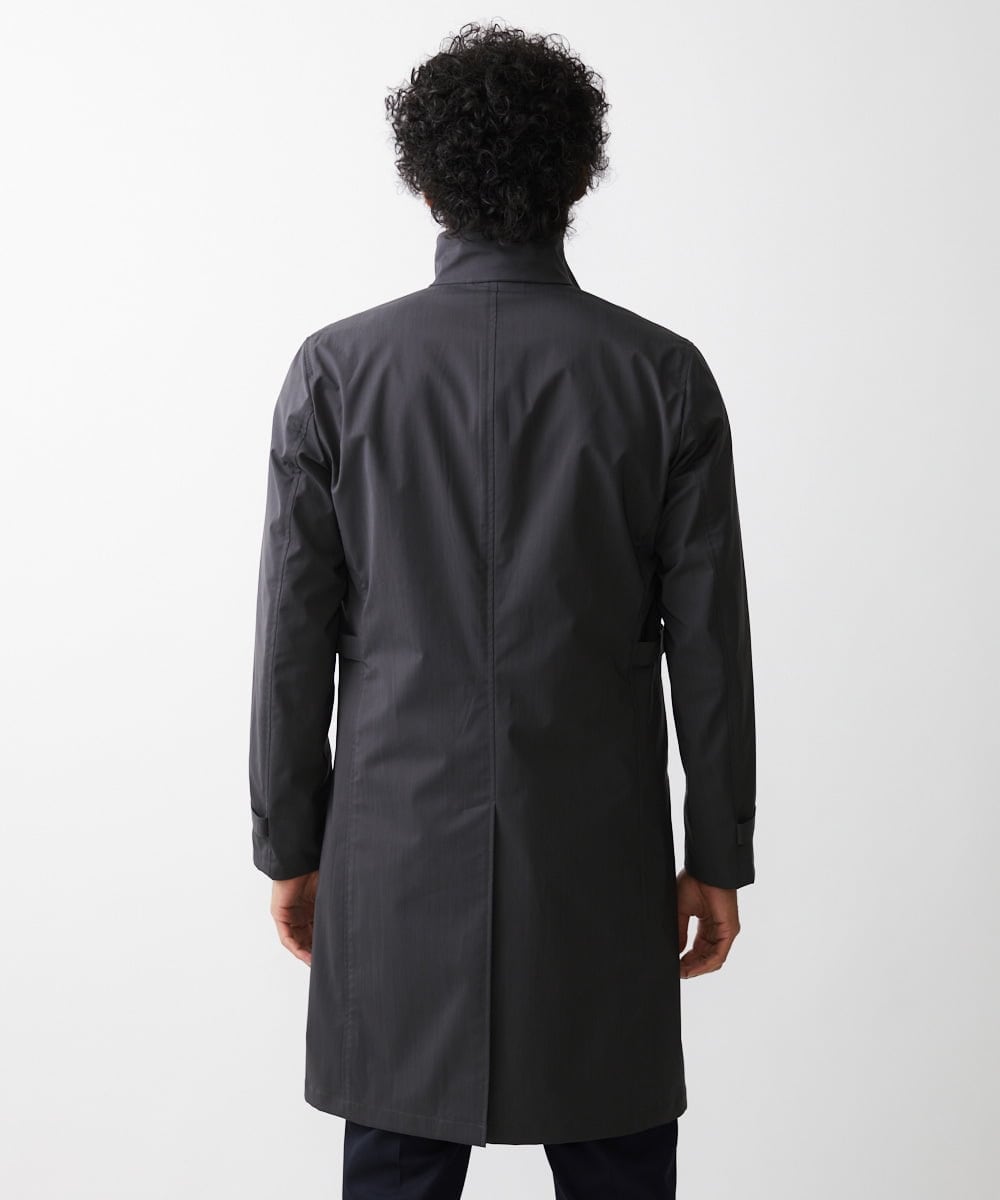 MNUDV01590 MICHEL KLEIN HOMME(ミッシェルクラン オム) スタンドカラ―コート ダークグレー