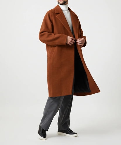 MNUVG60140 MICHEL KLEIN HOMME スペック　ウールダブルロングコート