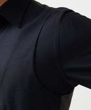 MNVAD06390 MICHEL KLEIN HOMME(ミッシェルクラン オム) 【セットアップ】チェック柄ベスト ブラック