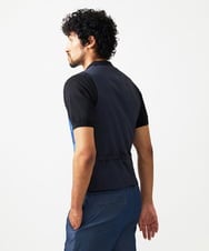 MNVAD50330 MICHEL KLEIN HOMME(ミッシェルクラン オム) リバーシブルベスト ブルー