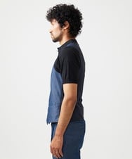 MNVAD50330 MICHEL KLEIN HOMME(ミッシェルクラン オム) リバーシブルベスト ブルー