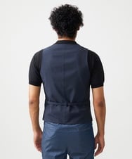 MNVAD50330 MICHEL KLEIN HOMME(ミッシェルクラン オム) リバーシブルベスト ブルー