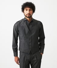 MNVAD50330 MICHEL KLEIN HOMME(ミッシェルクラン オム) リバーシブルベスト ブラック