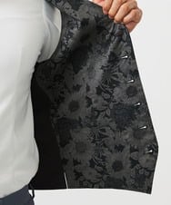MNVAD50330 MICHEL KLEIN HOMME(ミッシェルクラン オム) リバーシブルベスト ブラック