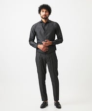 MNVAD50330 MICHEL KLEIN HOMME(ミッシェルクラン オム) リバーシブルベスト ブラック
