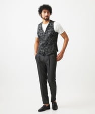 MNVAD50330 MICHEL KLEIN HOMME(ミッシェルクラン オム) リバーシブルベスト ブラック