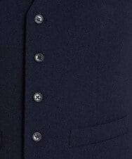MNVAV01250 MICHEL KLEIN HOMME(ミッシェルクラン オム) イージーケアベスト ネイビー