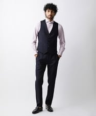 MNVAV01250 MICHEL KLEIN HOMME(ミッシェルクラン オム) イージーケアベスト ネイビー