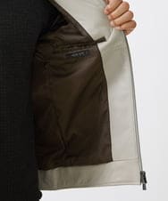 MNWAA01690 MICHEL KLEIN HOMME(ミッシェルクラン オム) レザースタンドブルゾン ベージュ