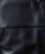 MNWJS01690 MICHEL KLEIN HOMME(ミッシェルクラン オム) シングルライダースレザーブルゾン ブラック