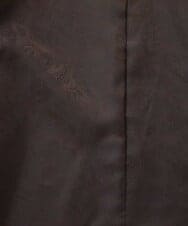 MNWVA02180 MICHEL KLEIN HOMME(ミッシェルクラン オム) クロス柄スムースレザーブルゾン ブラック