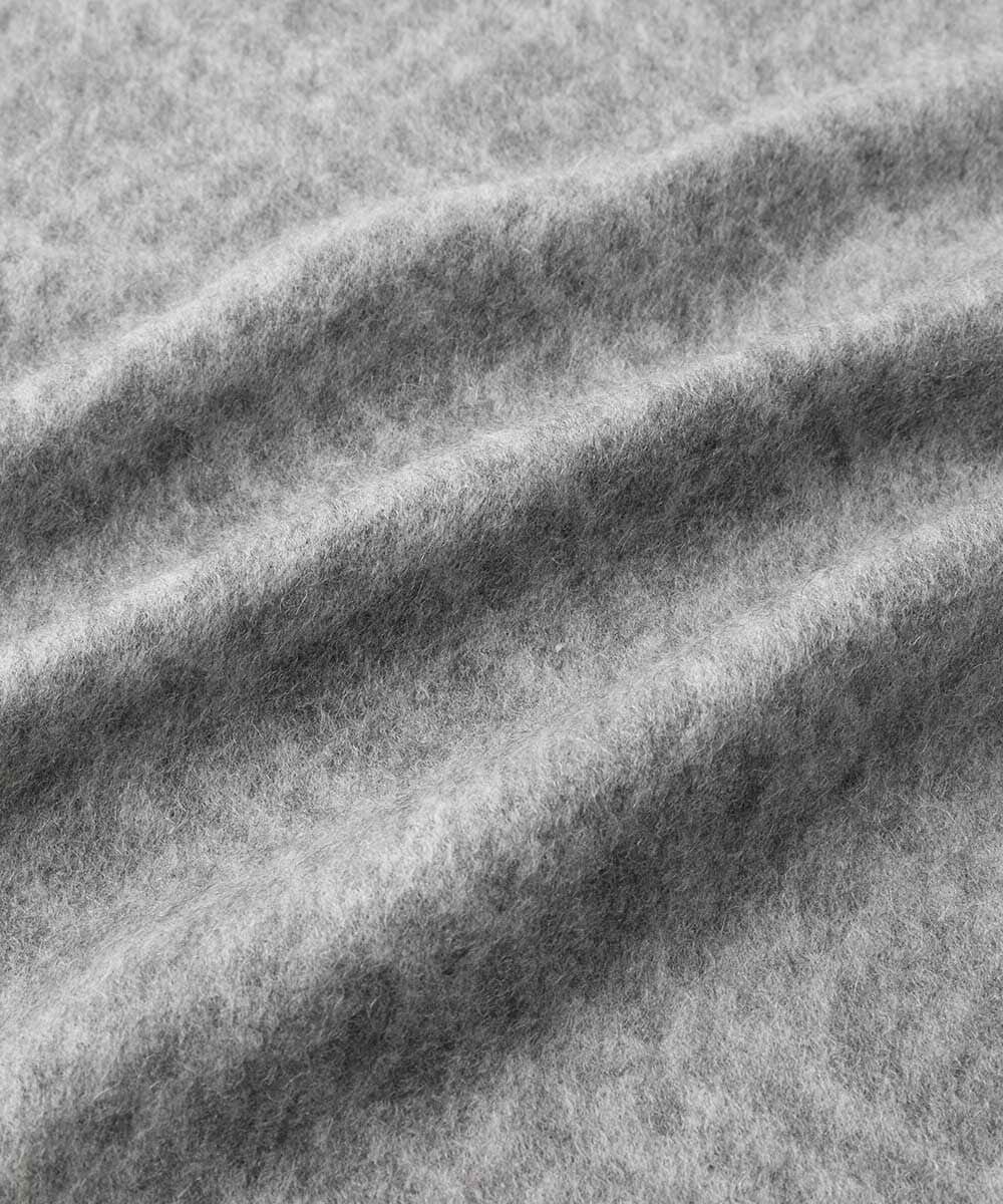 MO3AF50200 MICHEL KLEIN HOMME(ミッシェルクラン オム) バイアスチェック柄カシミヤマフラー グレー