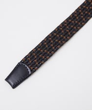 MO4AC50150 MICHEL KLEIN HOMME(ミッシェルクラン オム) メッシュレザーベルト ネイビー