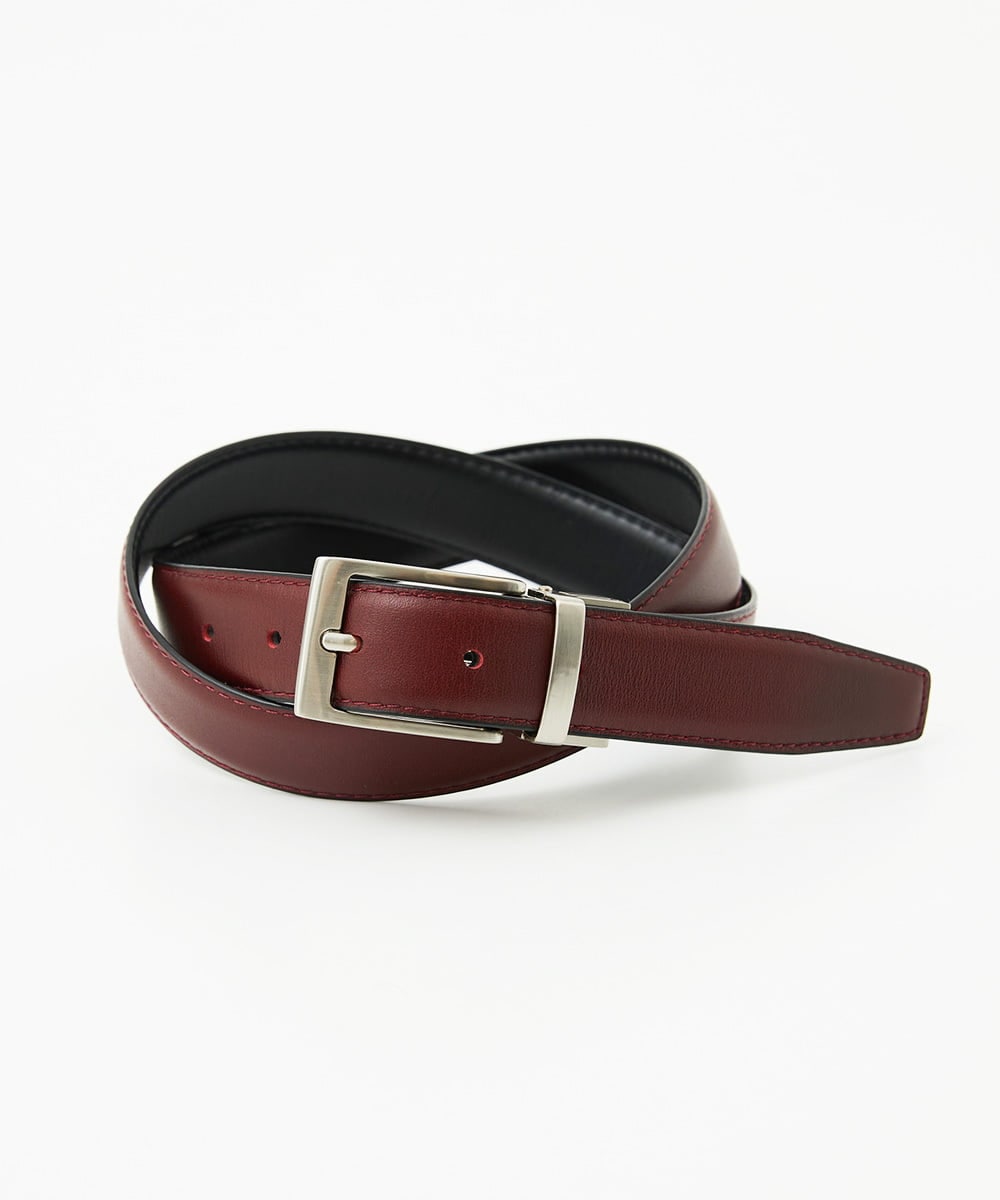 MO4AD50150 MICHEL KLEIN HOMME(ミッシェルクラン オム) リバーシブルベルト ブラック
