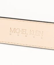 MO4DX02150 MICHEL KLEIN HOMME(ミッシェルクラン オム) クロコレザーベルト ブラック(94)