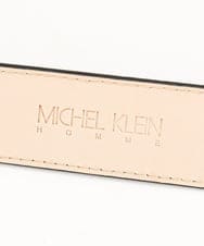 MO4DX02150 MICHEL KLEIN HOMME(ミッシェルクラン オム) 【2024年モデル】クロコレザーベルト ブラック(94)