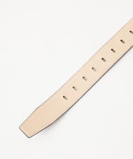 MO4GF50160 MICHEL KLEIN HOMME(ミッシェルクラン オム) クロコパッチ　ワイドピンベルト ネイビー