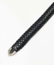 MO4GF51150 MICHEL KLEIN HOMME(ミッシェルクラン オム) レザーメッシュベルト ブラック