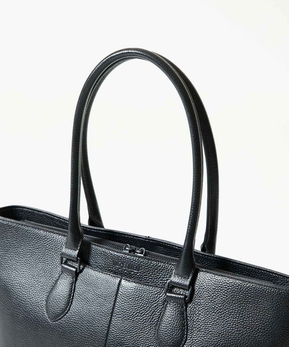 MO5AD50360 MICHEL KLEIN HOMME(ミッシェルクラン オム) レザートートバッグ ブラック
