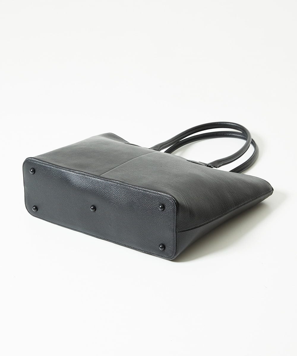 MO5AD50360 MICHEL KLEIN HOMME(ミッシェルクラン オム) レザートートバッグ ブラック