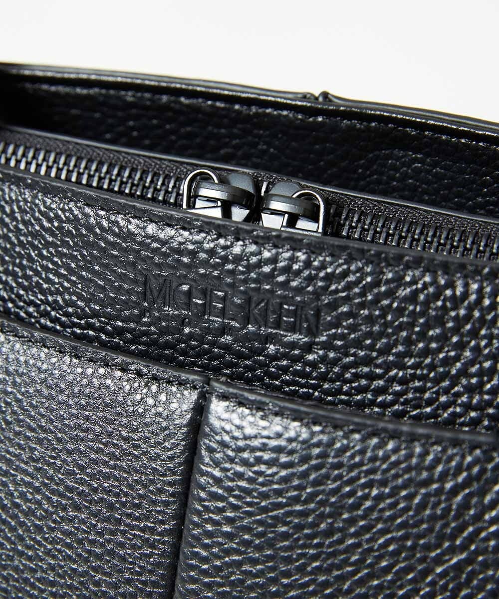 MO5AD50360 MICHEL KLEIN HOMME(ミッシェルクラン オム) レザートートバッグ ブラック