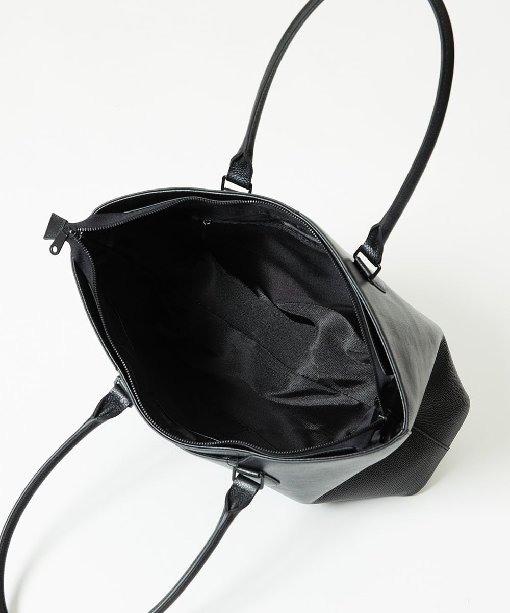MO5AD50360 MICHEL KLEIN HOMME(ミッシェルクラン オム) レザートートバッグ ブラック
