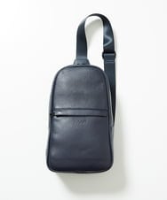MO5AD51300 MICHEL KLEIN HOMME(ミッシェルクラン オム) レザーボディバッグ ネイビー