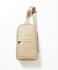 MO5AD51300 MICHEL KLEIN HOMME(ミッシェルクラン オム) レザーボディバッグ ベージュ