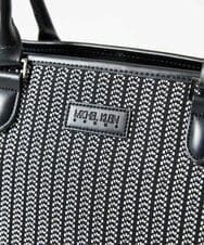 MO5AD52300 MICHEL KLEIN HOMME(ミッシェルクラン オム) へリンボンニットトートバッグ ライトグレー