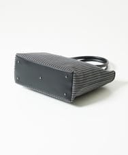 MO5AD52300 MICHEL KLEIN HOMME(ミッシェルクラン オム) へリンボンニットトートバッグ ライトグレー