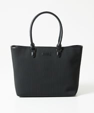 MO5AD52300 MICHEL KLEIN HOMME(ミッシェルクラン オム) へリンボンニットトートバッグ ブラック