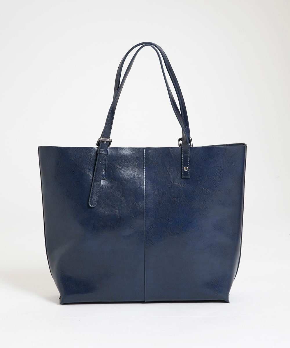 MO5AV40140 MICHEL KLEIN HOMME(ミッシェルクラン オム) 【2023年モデル】レザートートバッグ ネイビー(57)