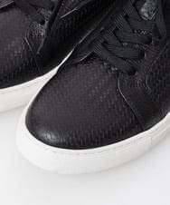 MO6AC50290 MICHEL KLEIN HOMME(ミッシェルクラン オム) 《日本製》エンボス加工レザーシューズ ブラック