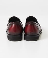 MO6AD50360 MICHEL KLEIN HOMME(ミッシェルクラン オム) カーボンクロス綾織柄ローファー パープル