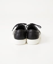 MO6AD51360 MICHEL KLEIN HOMME(ミッシェルクラン オム) シボ革スニーカー ブラック