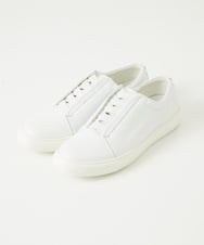 MO6GF50360 MICHEL KLEIN HOMME(ミッシェルクラン オム) スリッポン　レザースニーカー ホワイト