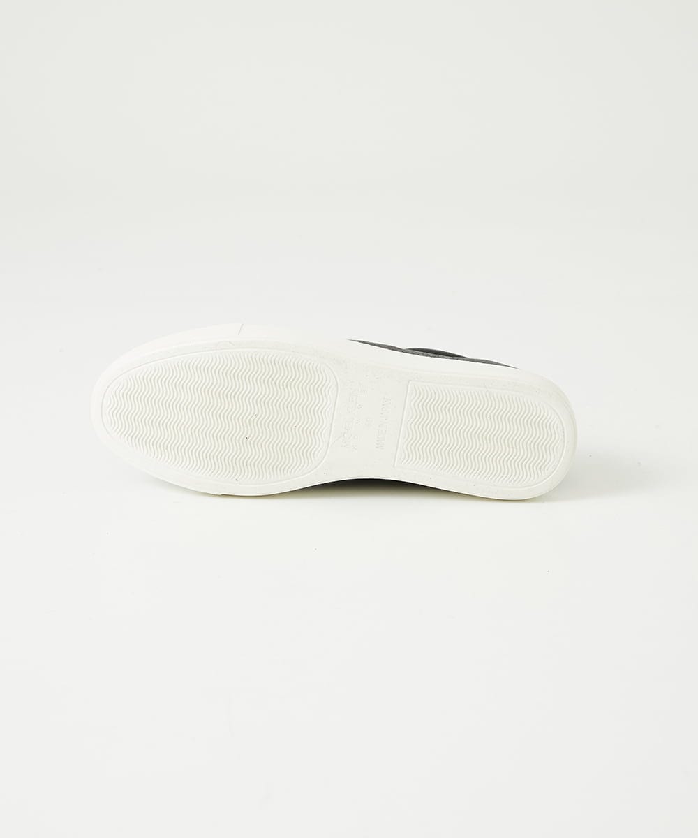 MO6GF50360 MICHEL KLEIN HOMME(ミッシェルクラン オム) スリッポン　レザースニーカー ホワイト