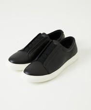 MO6GF50360 MICHEL KLEIN HOMME(ミッシェルクラン オム) スリッポン　レザースニーカー ブラック