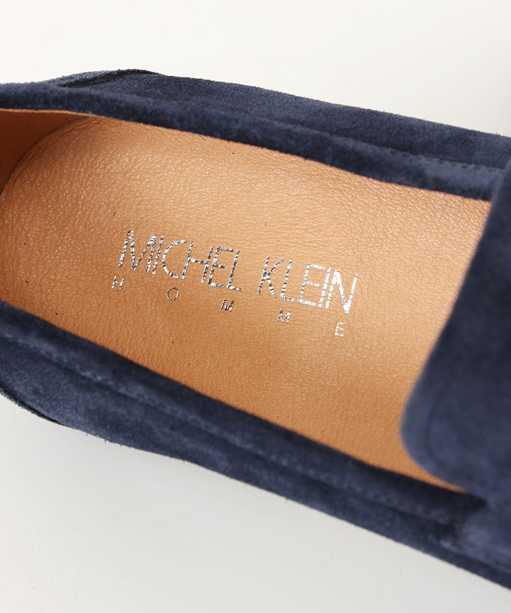 MO6TS01290 MICHEL KLEIN HOMME(ミッシェルクラン オム) 【2022年モデル】スエードローファー ブルー(56)