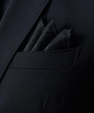 MO9TF50060 MICHEL KLEIN HOMME(ミッシェルクラン オム) ポケットチーフ ブラック