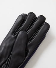 MOTAF50160 MICHEL KLEIN HOMME(ミッシェルクラン オム) メランジツイルドレスグローブ ネイビー