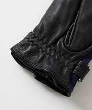 MOTAF50160 MICHEL KLEIN HOMME(ミッシェルクラン オム) メランジツイルドレスグローブ ネイビー